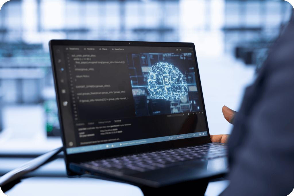 administrador-de-sistema-usando-laptop-no-centro-de-dados-atualizando-sistemas-de-ia