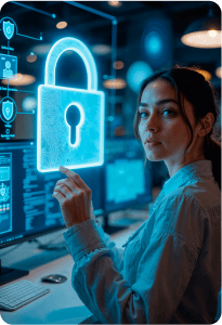 mulher-que-trabalha-em-ciberseguranca-e-protecao-de-dados